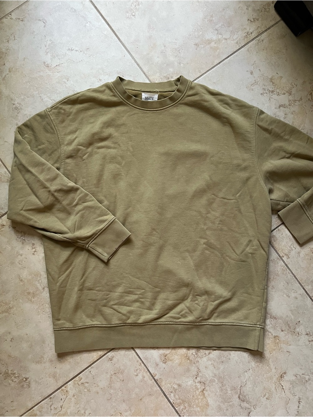 ‼️EUC: MATE The Label Organic Cotton Oversized Sweatshirt M/L